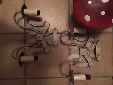 Paar Antiker Wandlampen Shabby Chic Landhausstil