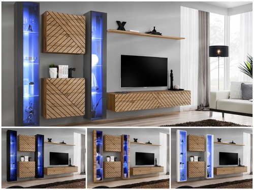 Anbauwand wohnwand switch xvi - wohnwand,