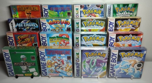 Spielehalter gameboy ovp - gameboy, gba
