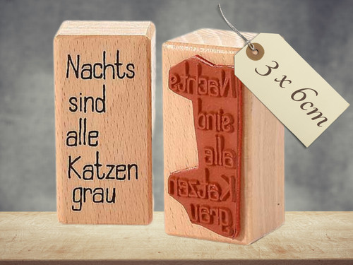 Motivstempel nachts sind - motivstempel, „nachts