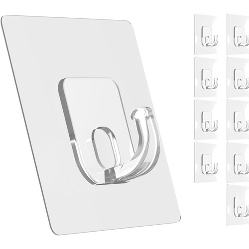 Klebehaken stark transparent - klebehaken,