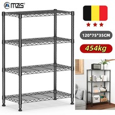 4-stöckiges Stahlregal