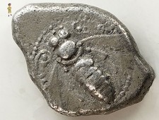 ✅ - GRIECHISCHE IONIE, EPHESUSDRACHME - SILBERMÜNZE 500 - 420 V. Chr., ar 14mm, 3,22 Gramm