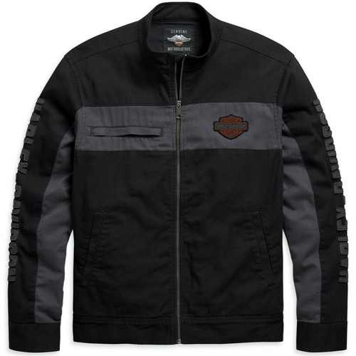 Jacke canvas colorblock - jacke,