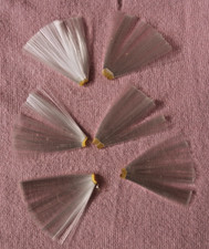 3 Paar Flügel für alte Schwebeengel, Glasseide, oder als Vogelschwänze