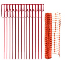 Fangzaun Set Orange 50m 4 kg
