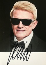 Autogramm Heino Tourneekarte 2021 garantiert handsigniert xyz