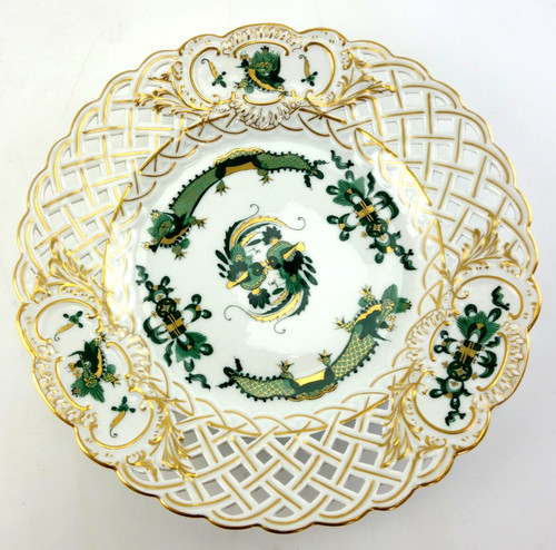 Meissen porzellanteller korb - meissen,