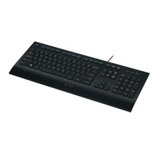 Logitech K280e Pro Kabelgebundene Business Tastatur PC/Laptop, US QWERTY Schwarz