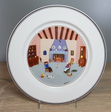 Villeroy & Boch V&B Design Naif Laplau 5 Kamin Kuchenteller Teller Ø ca. 20,8 cm