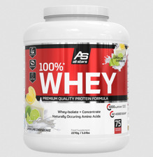 ALL STARS 100% Whey Protein Pulver - 2270g Dose Muskelaufbau (27,27€/Kg) SALE