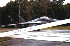 NVA-Foto DDR Oldtimer Luftstreitkräfte Jagdflugzeug Mig 29 Takt.-Nr. 785