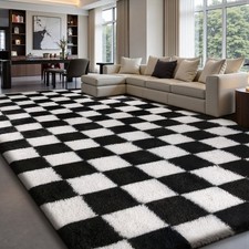 Teppich Wohnzimmer Hochflor