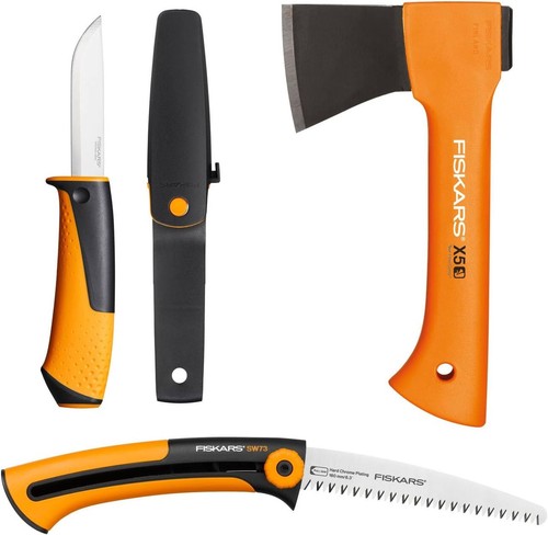 Fiskars camping set tlg - camping-set, 3-tlg
