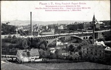 Ak Plauen im Vogtland, König