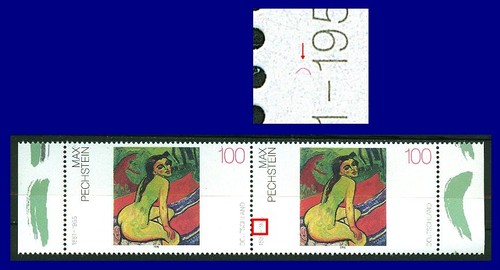 Plattenfehler 1843 - f, 8
