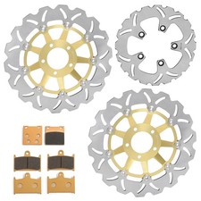 Vorne Hinten Bremsscheiben Beläge für Suzuki GSX-R 750 1988-1993 GSX-R 600 1100
