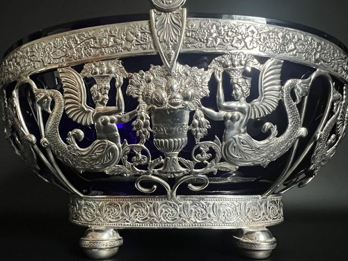 Empire henkelkorb silber mit - empire,