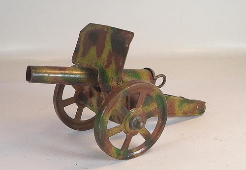 Blechspielzeug kanone - blechspielzeug,