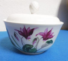 ?Zuckerdose?Rosenthal Porzellan HELENA ?Dose  Deckeldose Alpenveilchen Distel