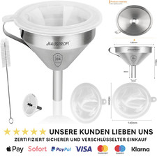 Edelstahl Trichter mit 200