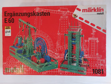 MÄRKLIN: METALLBAUKASTEN E60