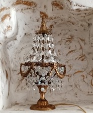 Antike Tischlampe aus Messing