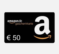 50€ Euro Amazon Gutschein Gutscheincode Geschenk | Guthaben | digital Lieferung
