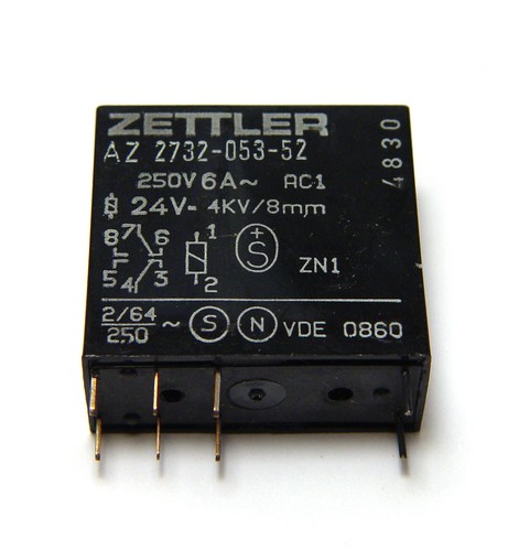 Zettler relais 2732 - zettler,