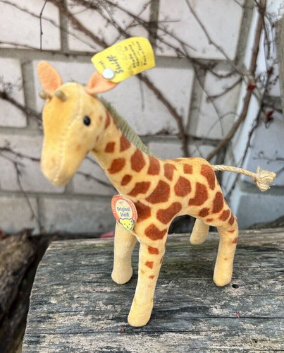 Original steiff giraffe samt - original,