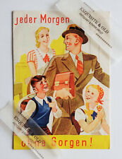 Jeder Morgen ohne Sorgen Hohenlohe Haferflocken Kasseler Hafer-Kakao Werbung alt