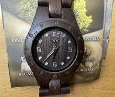 Holz Armbanduhr Damen, Marke WEwood, Made in Italy, UNGETRAGEN
