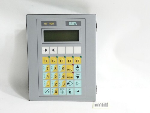 Esa vt100 bediengerät panel - esa,