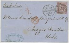 GB 1864 QV 6d Flieder WMK Embleme pl.5 (SL) Sound gebraucht