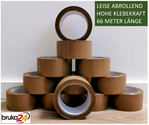 Meter paketklebeband braun - 66,