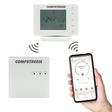 COMPUTHERM E400RF Wi-Fi Funkthermostat SET mit Touchsreen, Heizung&Klimaanlage