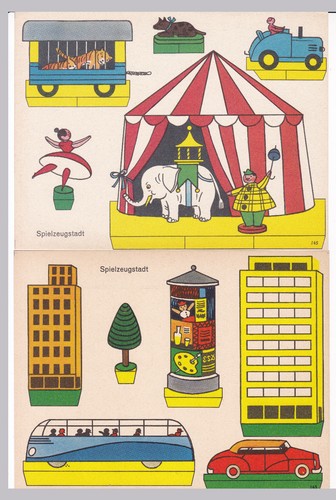 Spielzeugstadt zirkus bus - spielzeugstadt,