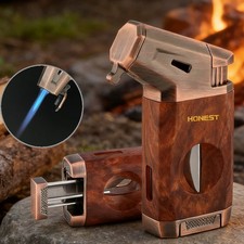 Sturmfeuerzeug mit Jetflamme