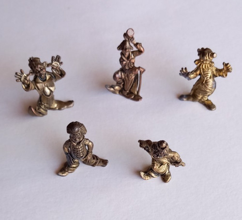 Clown miniaturen aus - miniaturen, messing