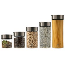 Vakuum Vorratsdosen 450-1950ml Glas Vorratsgläser Vakuumdeckel luftdicht