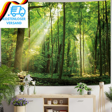 Skcess Wandteppich Wald Natur