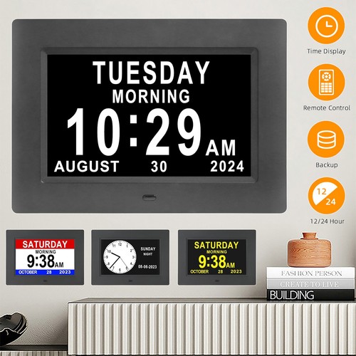Digital wanduhr tagesuhr - digital,