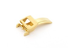 Faltschließe Edelstahl gold