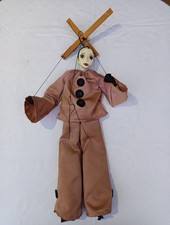 Marionette Pierrot Puppe alt