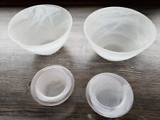 Partylite - zwei Schalen - zwei Votiv- oder Teelichthalter Indulgences - Glas