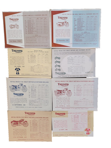 Triumph motorrad preislisten - triumph,