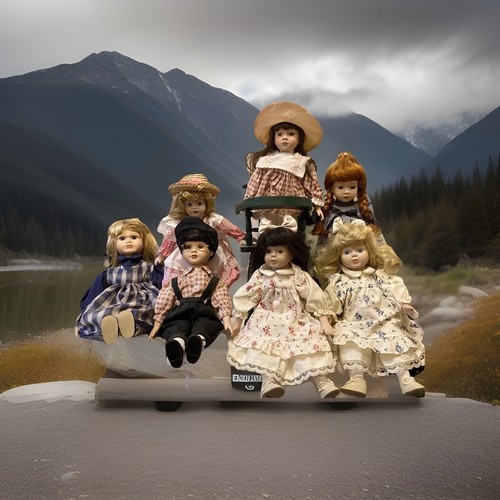 Porzellankopf puppen konvolut - porzellankopf,