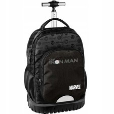 MARVEL IRON MAN Schultrolley Schulranzen auf Rollen  TROLLEY RANZEN AVENGERS
