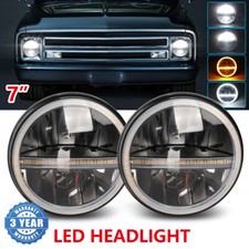 2x E-Geprüft 7 zoll LED