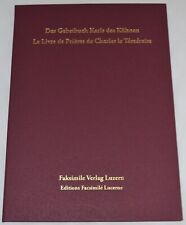Das Gebetbuch Karls des Kühnen - Faksimile Verlag Luzern - Coron Exclusiv